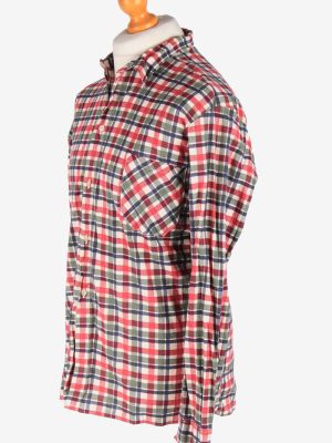 Flannel Shirt Casual Men's Long Sleeves Button Up Vintage Size XL Multi SH4142-164864