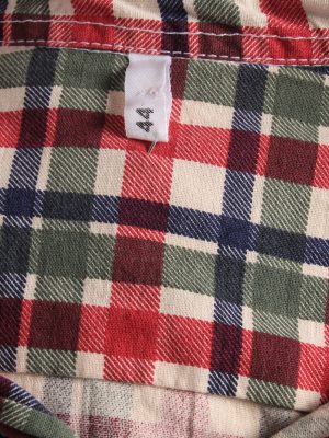 Flannel Shirt Casual Men's Long Sleeves Button Up Vintage Size XL Multi SH4142-164866