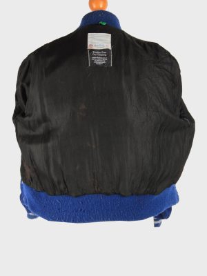 Junior Varsity Baseball Jacket USA College Vintage Size 18 Blue C2977-162669