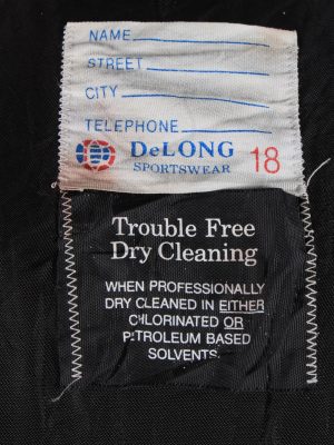 Junior Varsity Baseball Jacket USA College Vintage Size 18 Blue C2977-162950