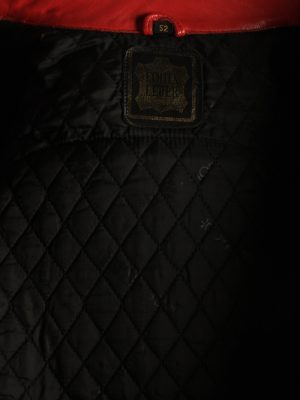 Men's Leather Motorcycle Jacket Race Biker Vintage Size S Multi C2741-159745