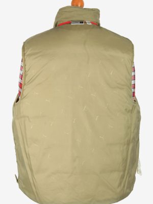 Mens Puma Puffer Gilet Padded Waistcoat Vintage Size L Green C2819-160224