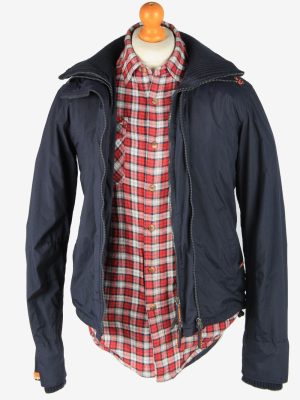 Super Dry Mens Jacket Japan Outdoor Vintage Size S Black C2839-160341