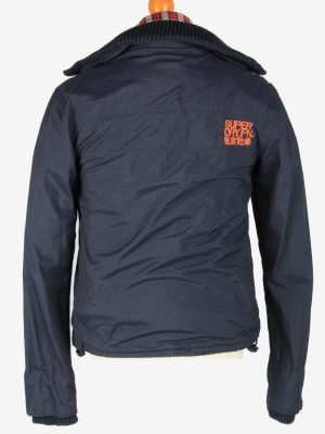 Super Dry Mens Jacket Japan Outdoor Vintage Size S Black C2839-160343