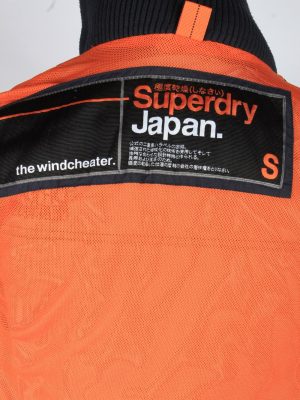 Super Dry Mens Jacket Japan Outdoor Vintage Size S Black C2839-160345