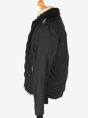 Super Dry Mens Jacket Outdoor Zip Up Vintage Size XL Black C2840-160348