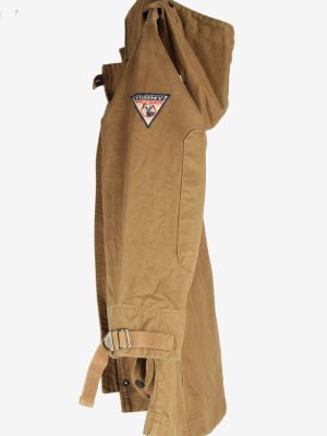 Tommy Hilfiger Mens Jacket Outdoor Zip Up Vintage Size XS Brown C2843-160366