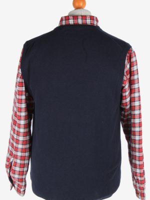 Chaps Men's Jumper Gilet Tank Top Vintage Size L Navy -IL2580-164262