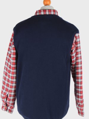 Chaps Men's Jumper Gilet Tank Top Vintage Size L Navy -IL2581-164266