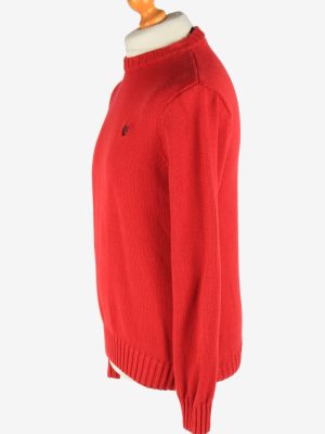 Chaps Crew Neck Jumper Pullover Vintage Size XL Red -IL2479-161328