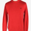Chaps Crew Neck Jumper Pullover Vintage Size XL Red -IL2479-0