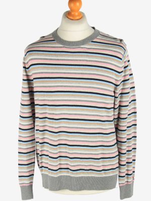 Tommy Hilfiger Crew Neck Jumper Pullover Vintage Size L Multi -IL2488-0