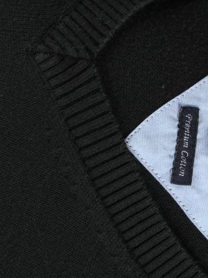 Tommy Hilfiger V Neck Jumper Pullover Vintage Size M Black -IL2501-161418