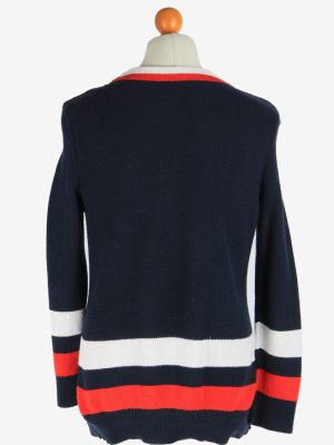 Tommy Hilfiger Crew Neck Jumper Pullover Vintage Size XL Navy -IL2546-162308