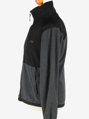 Champion Fleece Jacket Vintage Size S Dark Grey -IL2563-162375