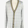 Tommy Hilfiger Full Button Cardigan Vintage Size XXL Light Grey -IL2571-0