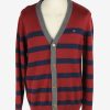 Tommy Hilfiger Full Button Cardigan Vintage Size L Maroon -IL2572-0