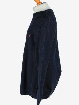 Chaps Crew Neck Jumper Pullover Vintage Size XL Navy -IL2425-161110