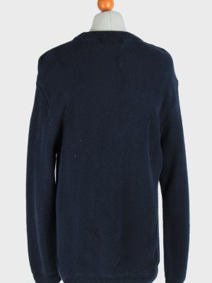Chaps Crew Neck Jumper Pullover Vintage Size XL Navy -IL2425-161111
