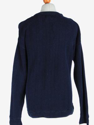 Chaps Crew Neck Jumper Pullover Vintage Size XL Navy -IL2426-161115