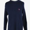 Chaps Crew Neck Jumper Pullover Vintage Size XL Navy -IL2426-0