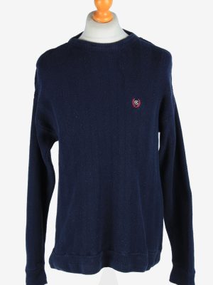 Chaps Crew Neck Jumper Pullover Vintage Size XL Navy -IL2426-0
