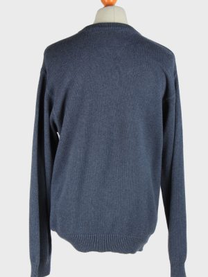 Tommy Hilfiger Crew Neck Jumper Pullover Vintage Size XL Blue -IL2430-161131