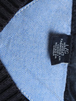 Tommy Hilfiger V Neck Jumper Pullover Vintage Size L Navy -IL2451-161216