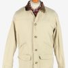 Columbia Unisex Jacket Ourdoor Road Vintage Size S Beige C2850-0