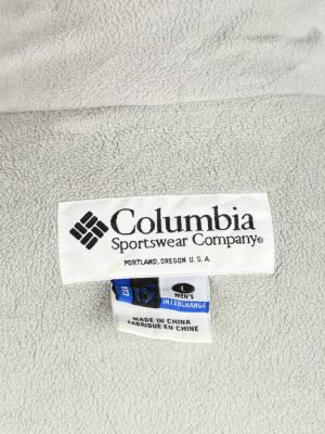 Columbia Men's Waterproof Jacket Polar Lined Vintage Size L Multi C2854-160436