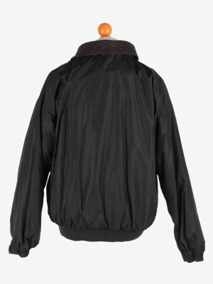 Columbia Men's Waterproof Jacket Polar Lined Vintage Size L Black C2855-160440