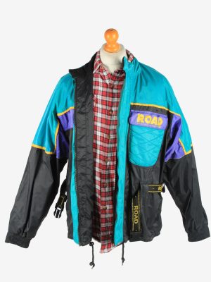 Polo Men's Motorcycle Jacket Puffer Vintage Size XL Multi C2866-160504