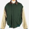 Rosner Men's Baseball Jacket USA Outdoor Vintage Size XXL Dark Green C2880-0