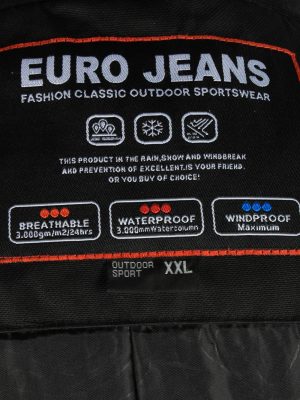 Mens Jack Wolfskin Waterproof Jacket Breathable Vintage Size XXL Multi C2934-162021