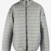 Mens Timberland Padded Jacket Lightweight Vintage Size XXXL Light Grey C2940-0