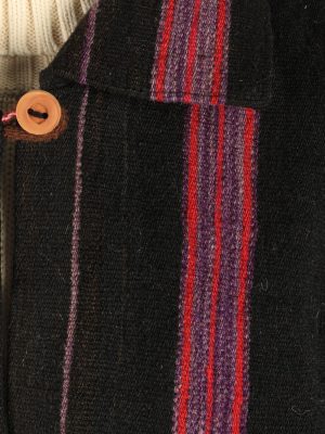 Women's Nepalies Wool Jacket Button Up Vintage Size L Multi C2955-162173