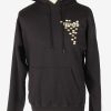 Champion Hoodies Sweatshirt Men's Vintage Size M Black -SW2771-0