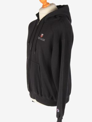 Champion Tracksuit Top Hoodies Women's Vintage Size M Black -SW2783-163704