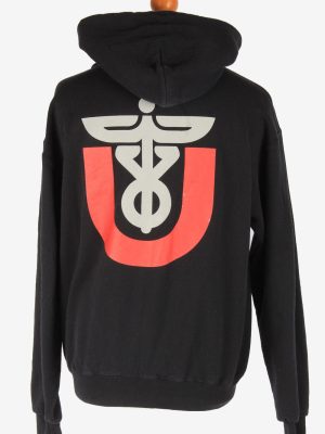 Champion Tracksuit Top Hoodies Women's Vintage Size M Black -SW2783-163705