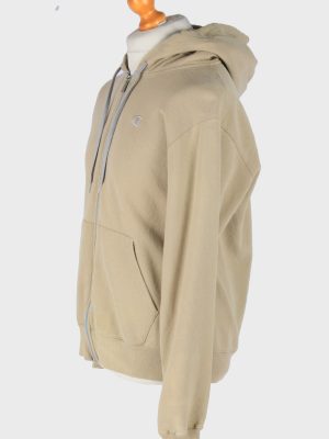 Champion Tracksuit Top Hoodies Women's Vintage Size M Beige -SW2785-163712