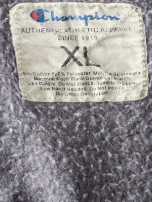 Champion Tracksuit Top Hoodies Women's Vintage Size XL Dark Grey -SW2786-163718