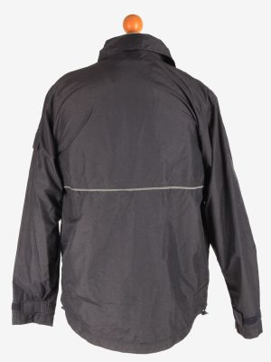 Dickies Mens Waterproof Jacket Workwear Outdoor Vintage Size M Dark Grey C3042-163394