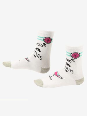 Cardio Then Cocktail Printed Socks Premium Cotton Super-Stretch Funky W/M Unisex