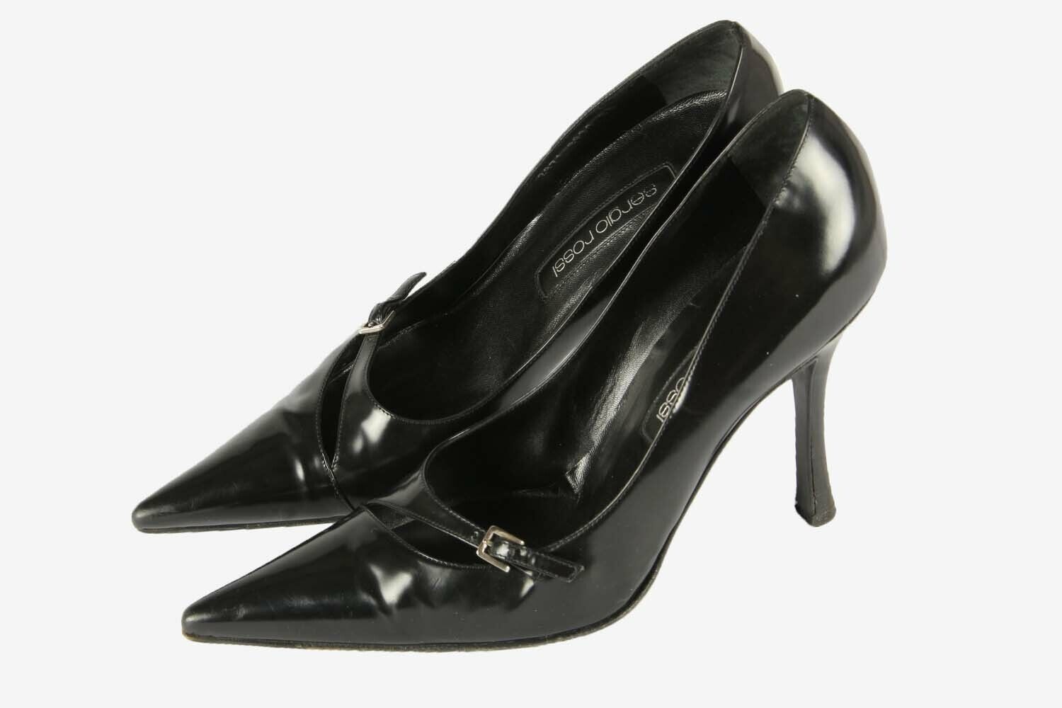 Patent leather pointed toe 2024 pumps