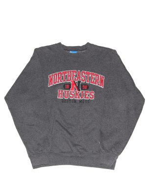 Vintage Champion North Eastern Huskies Sweatshirt Size Medium