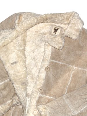 Vintage Afghan Style Woman Coat Y2K 00s Size M