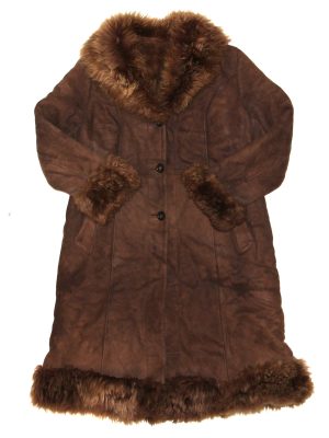 Vintage Afghan Style Woman Coat Y2K 00s Size L