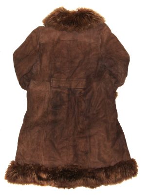 Vintage Afghan Style Woman Coat Y2K 00s Size L