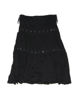 Vintage Black Skirt No Label Size Medium