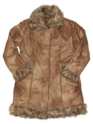 Vintage Afghan Style Woman Coat Y2K 00s Size XXL